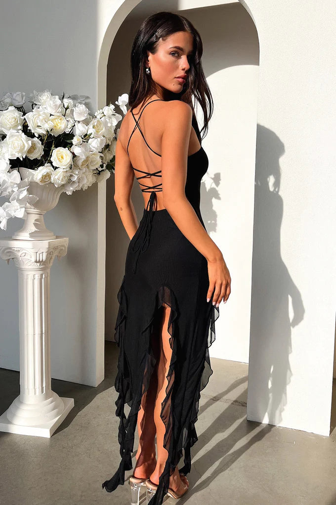 Sexy Suspender Summer Dress